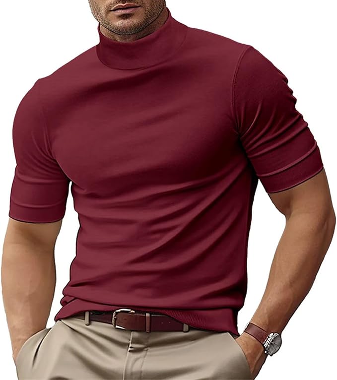 Mens Fashion Shirts Short Sleeve
