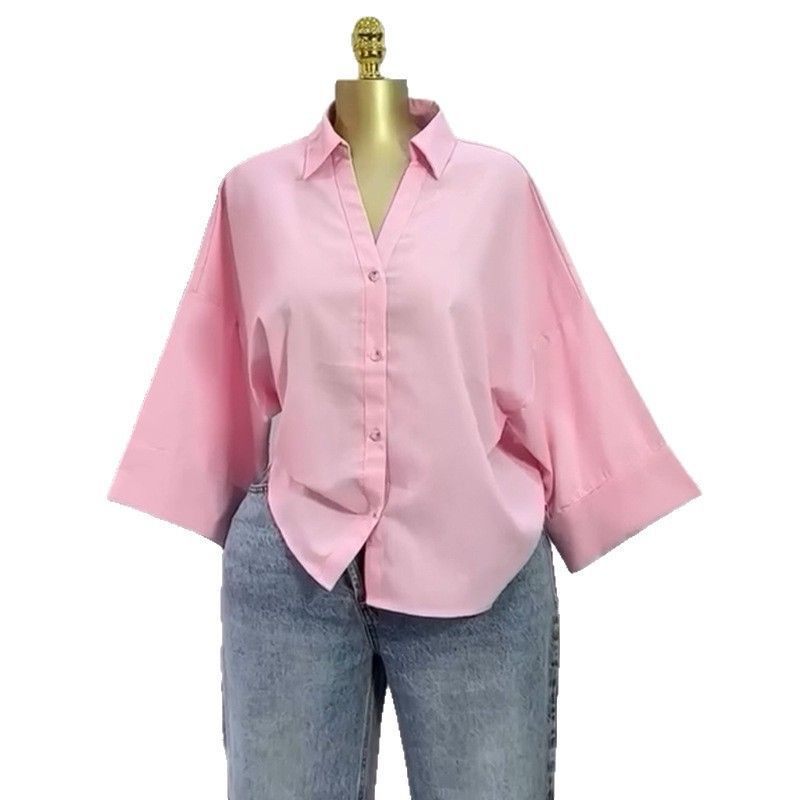 Striped Button-Up Shirt