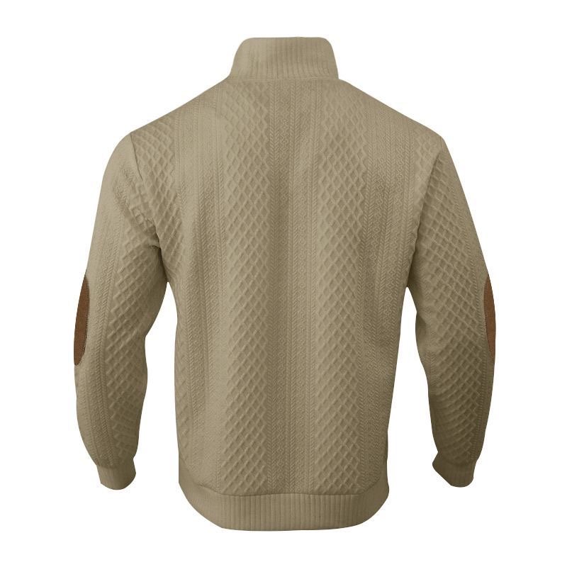 Men’s Classic Half-Button Knit Sweater