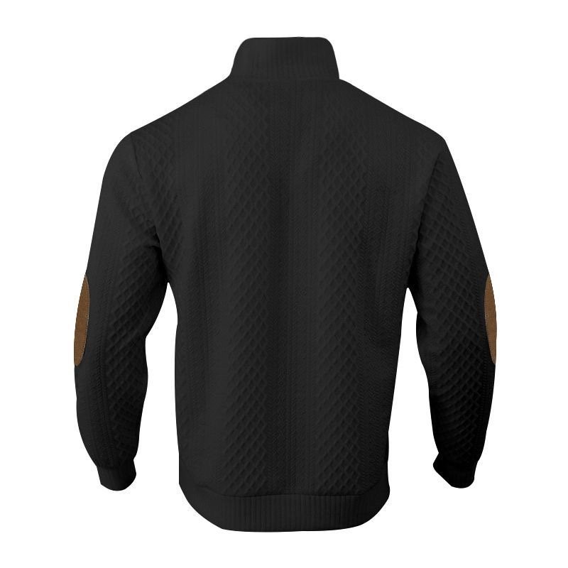 Men’s Classic Half-Button Knit Sweater