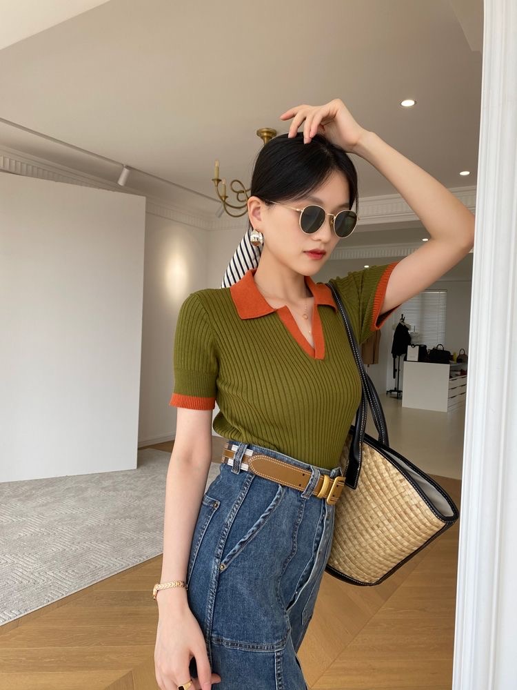 Women’s Lightweight Summer Collared Top