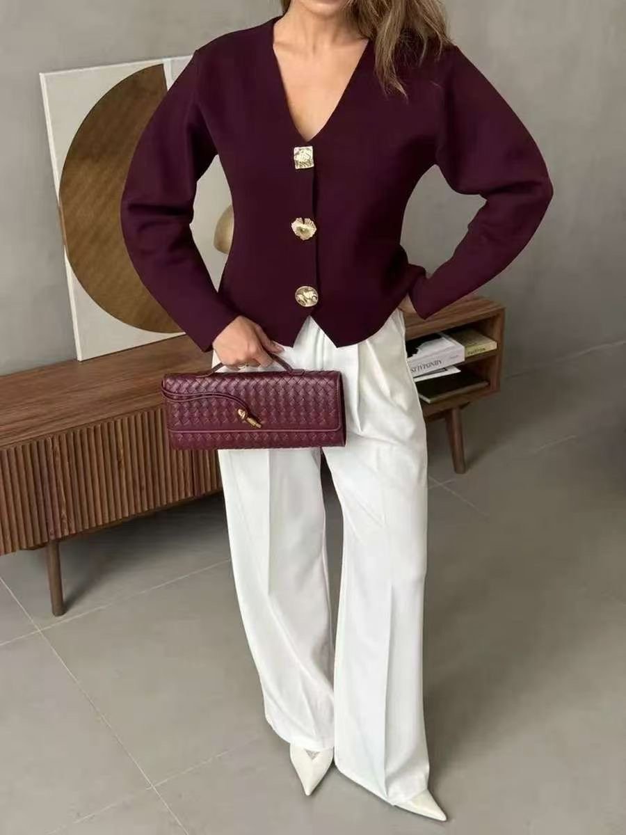 Autumn chic sweater