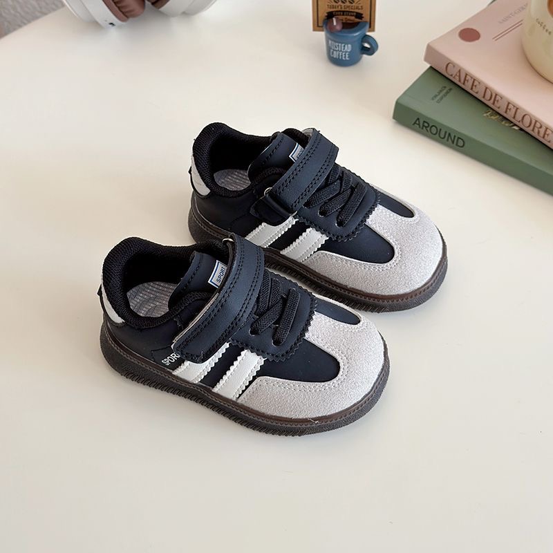 Baby Classic Samba-Inspired Sneakers