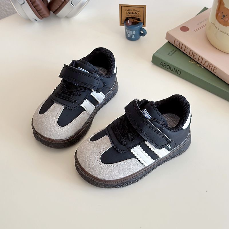 Baby Classic Samba-Inspired Sneakers