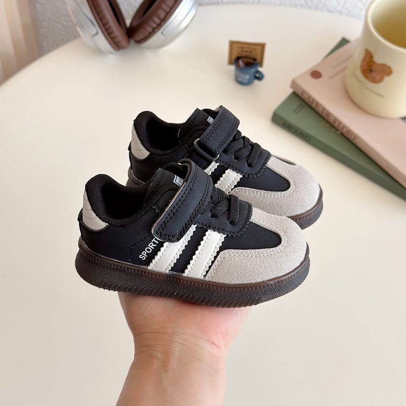 Baby Classic Samba-Inspired Sneakers