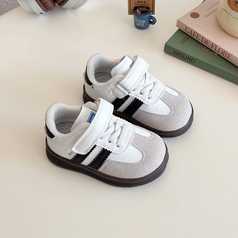 Baby Classic Samba-Inspired Sneakers