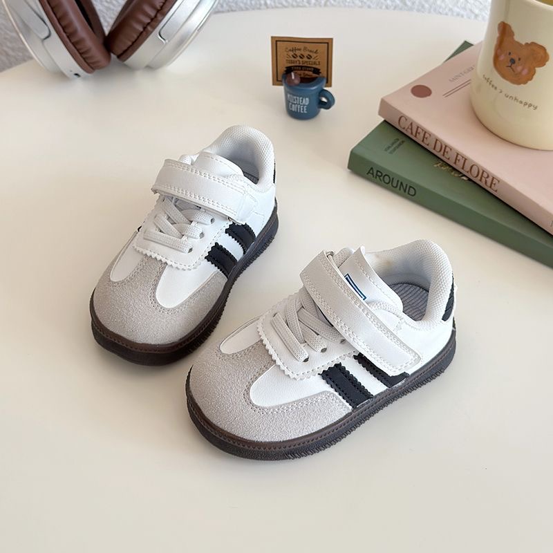 Baby Classic Samba-Inspired Sneakers
