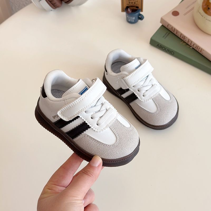 Baby Classic Samba-Inspired Sneakers