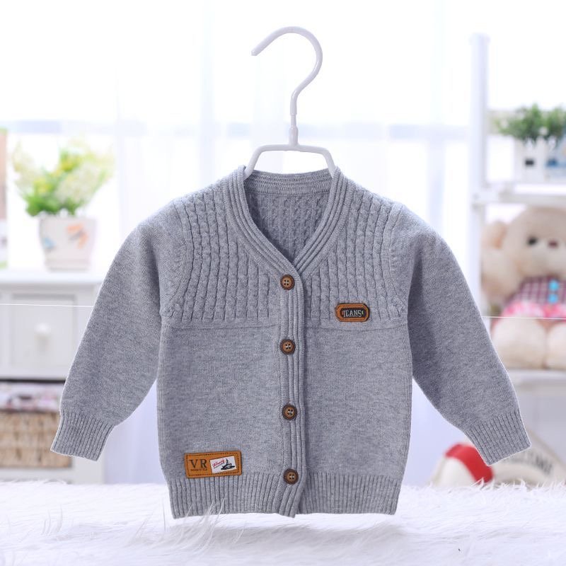 Baby Knit Button Sweater (Unisex)