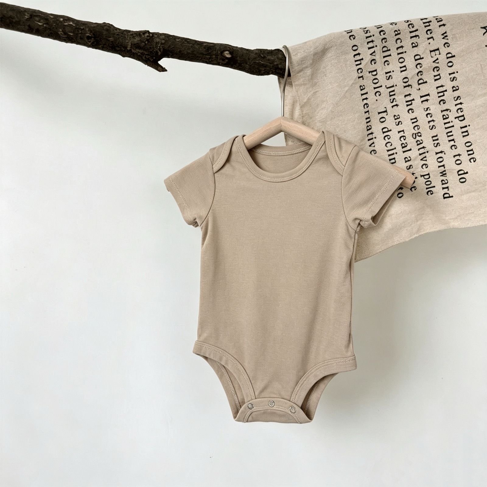 Earthy Essentials Baby Bodysuit Set