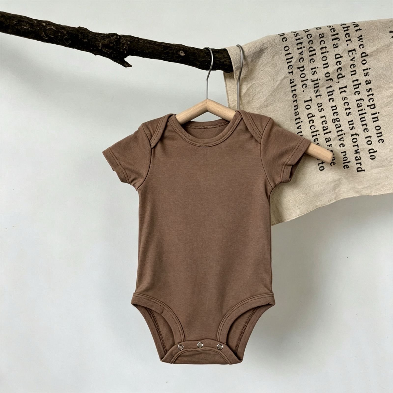 Earthy Essentials Baby Bodysuit Set