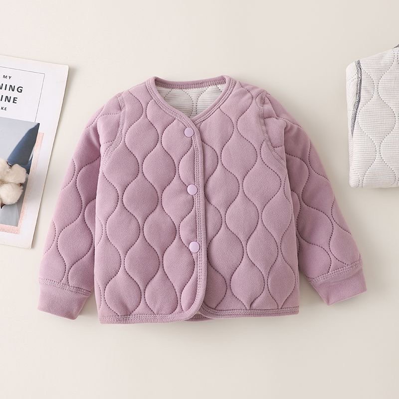 Baby Quilted Fleece Jacket