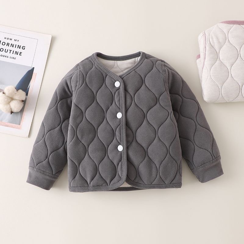 Baby Quilted Fleece Jacket