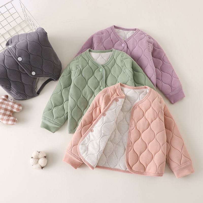 Baby Quilted Fleece Jacket