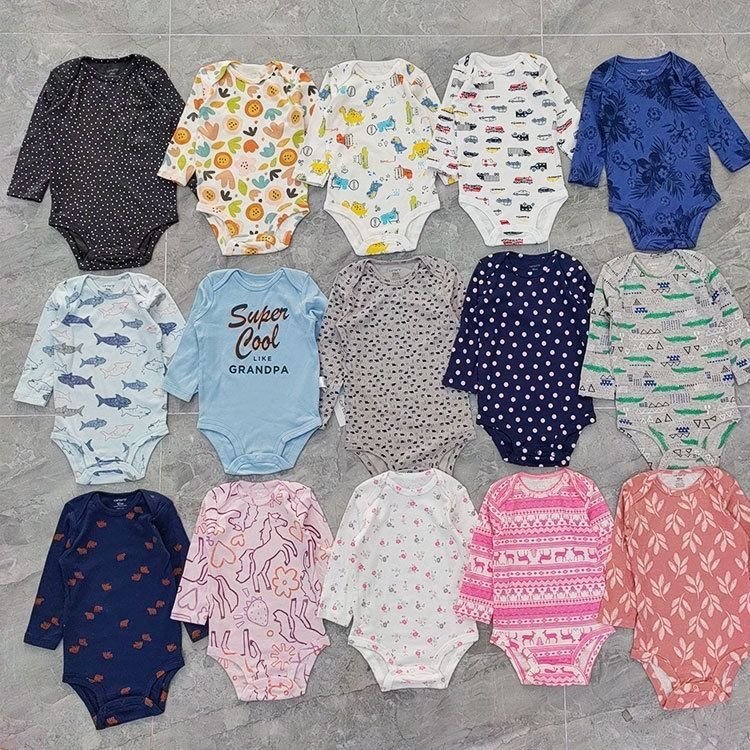 Long Sleeve Printed Bodysuit Set