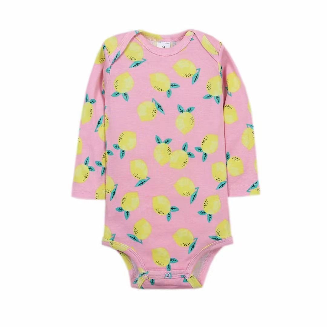 Long Sleeve Printed Bodysuit Set