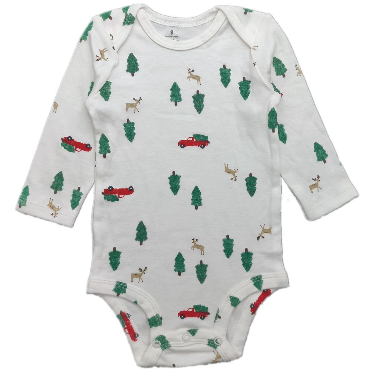 Long Sleeve Printed Bodysuit Set
