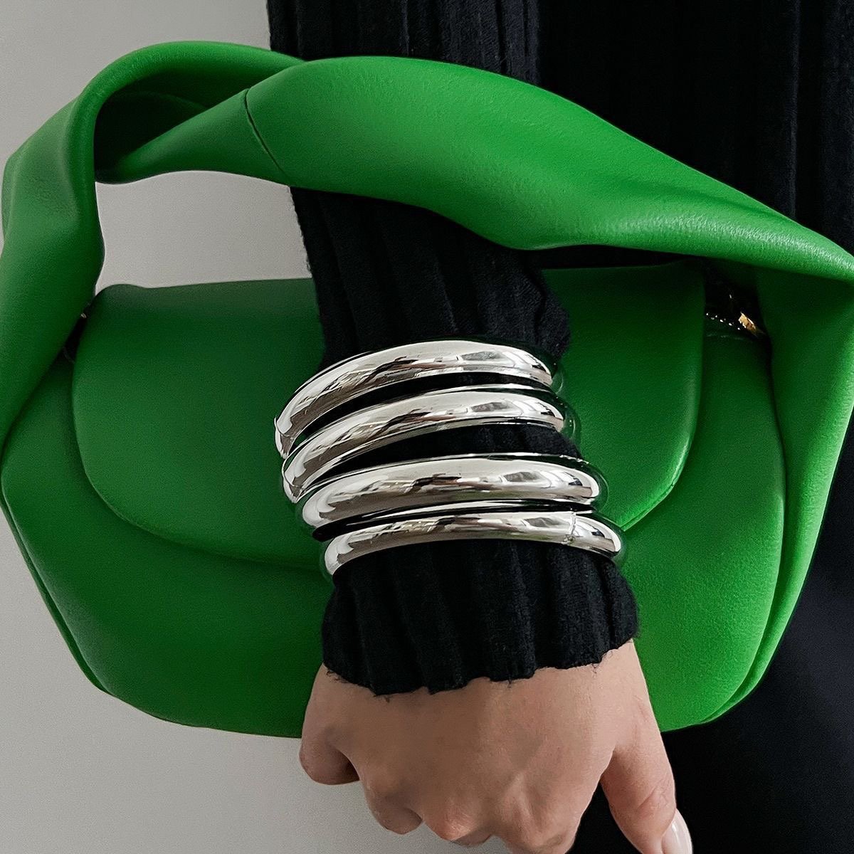 Luxury Gold & Silver Statement Cuff Bangles