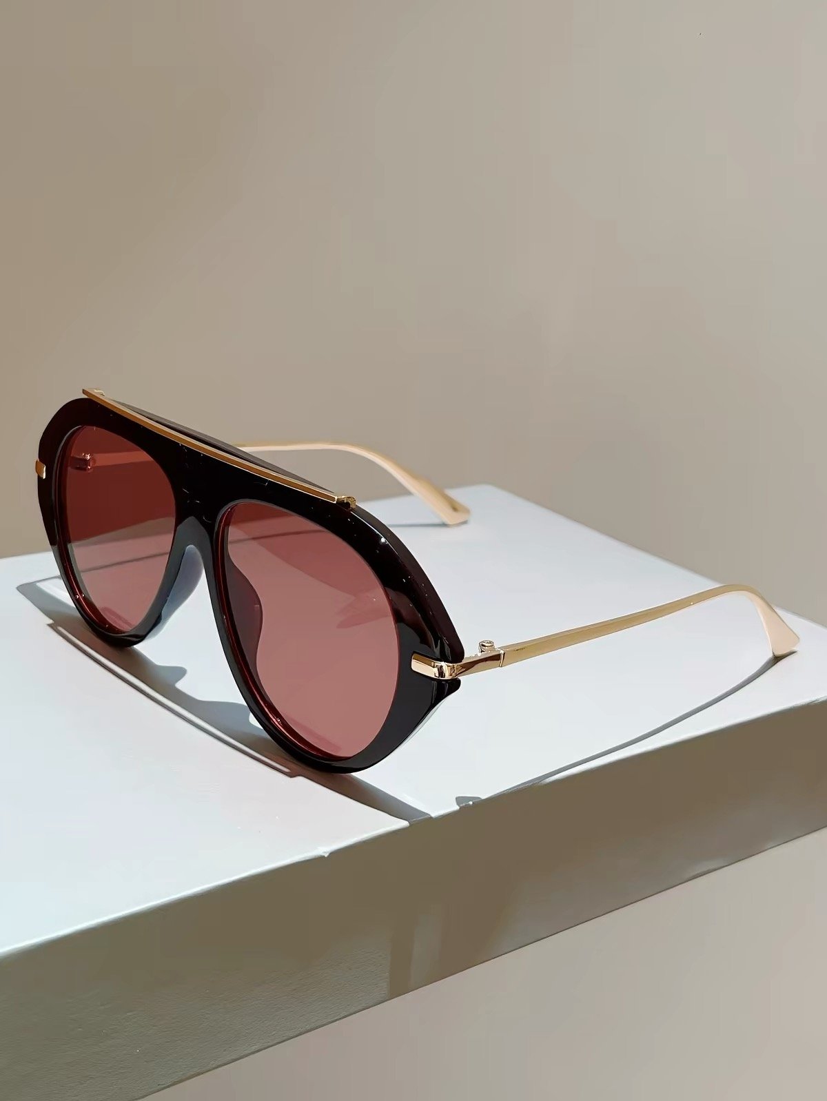 Luxe Oversized Gradient Sunglasses