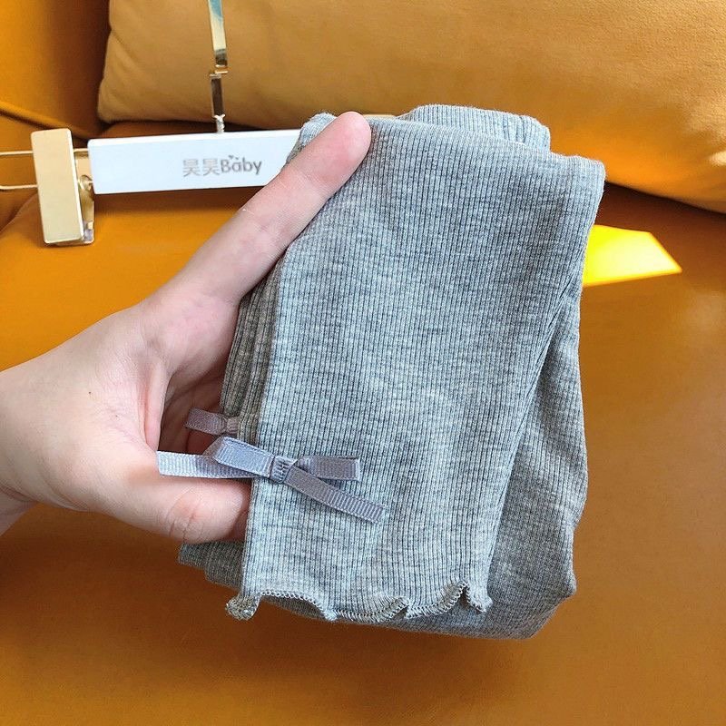 Girls’ Flared Bow Leggings
