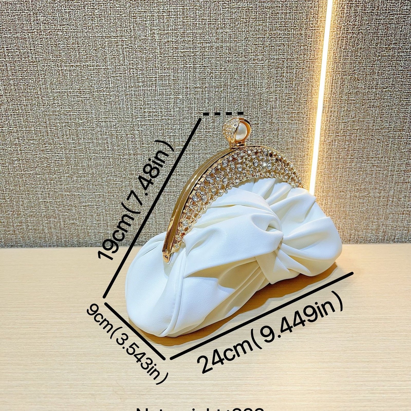 Luxury Rhinestone Mini Evening Clutch