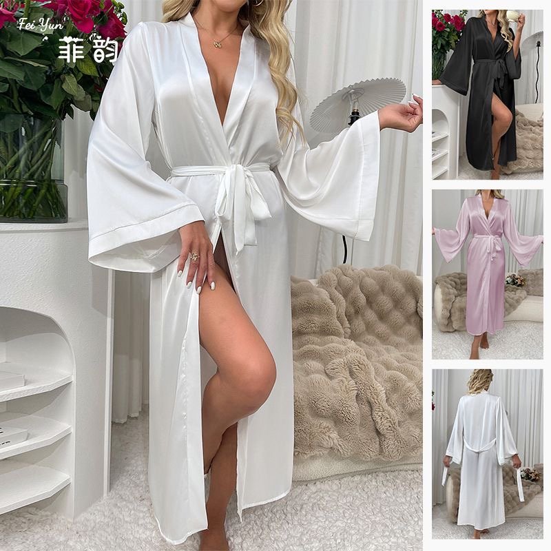 Elegant satin gown