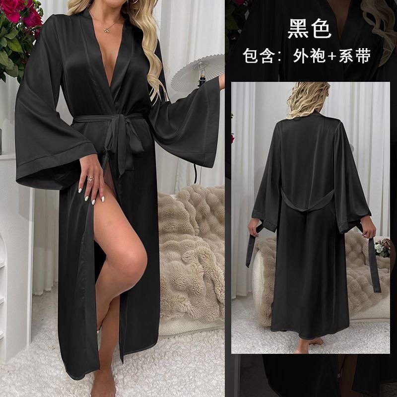 Elegant satin gown