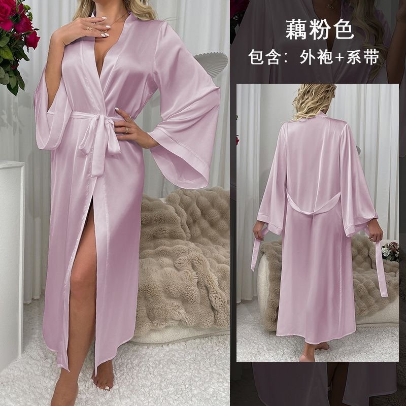 Elegant satin gown
