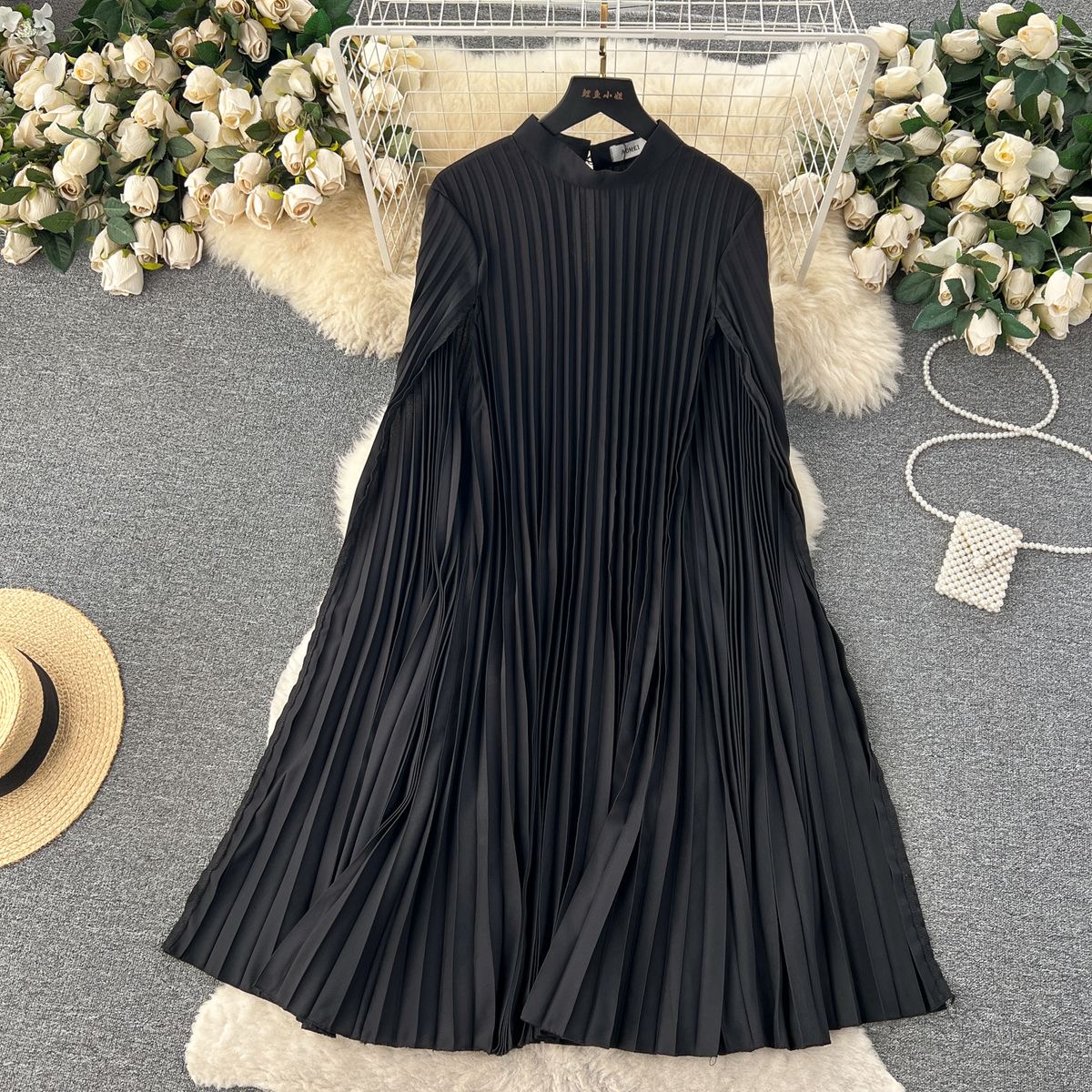 Pleated Dress
