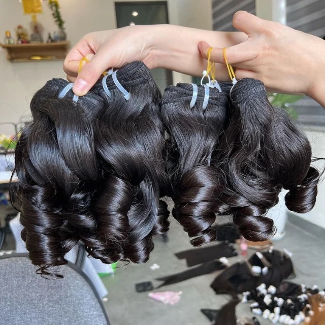 Vietnamese hair bundles