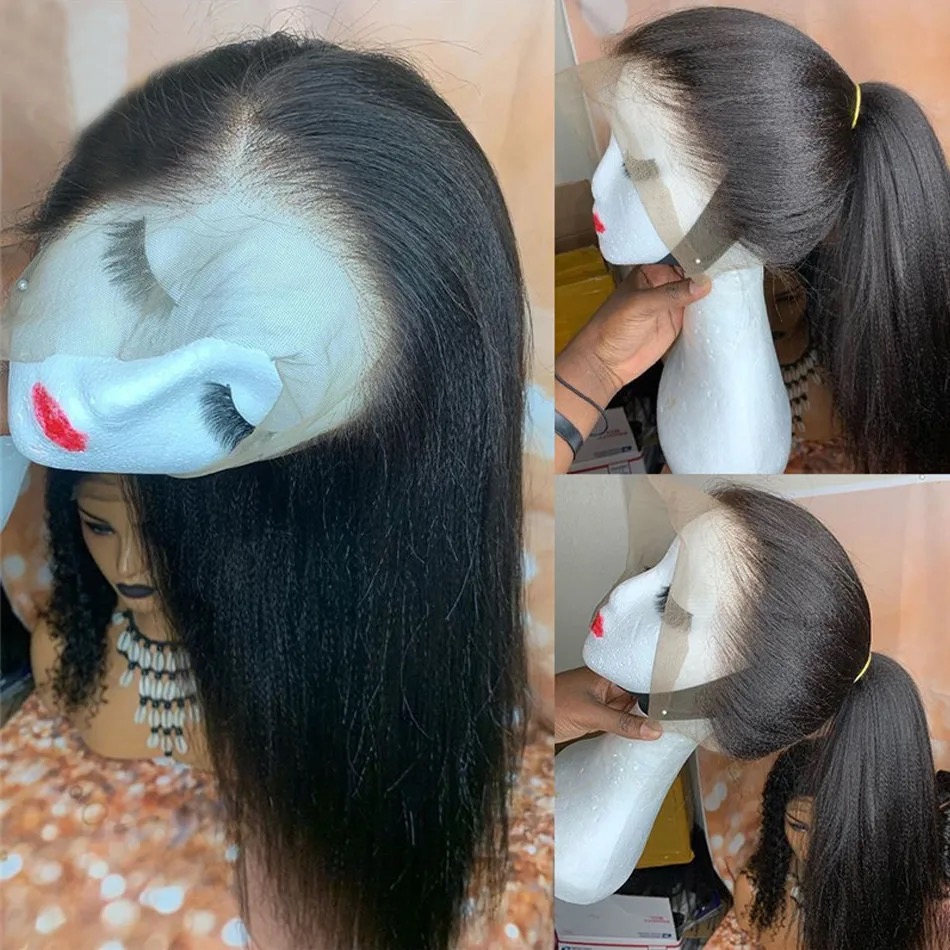 Yaki straight kinky wig