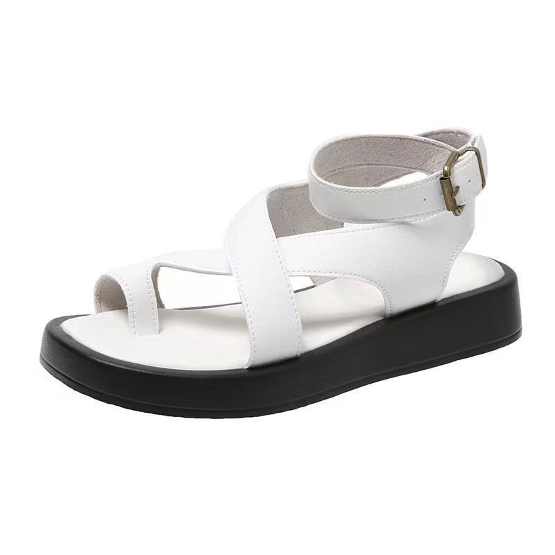 Summer flat belt sandals 