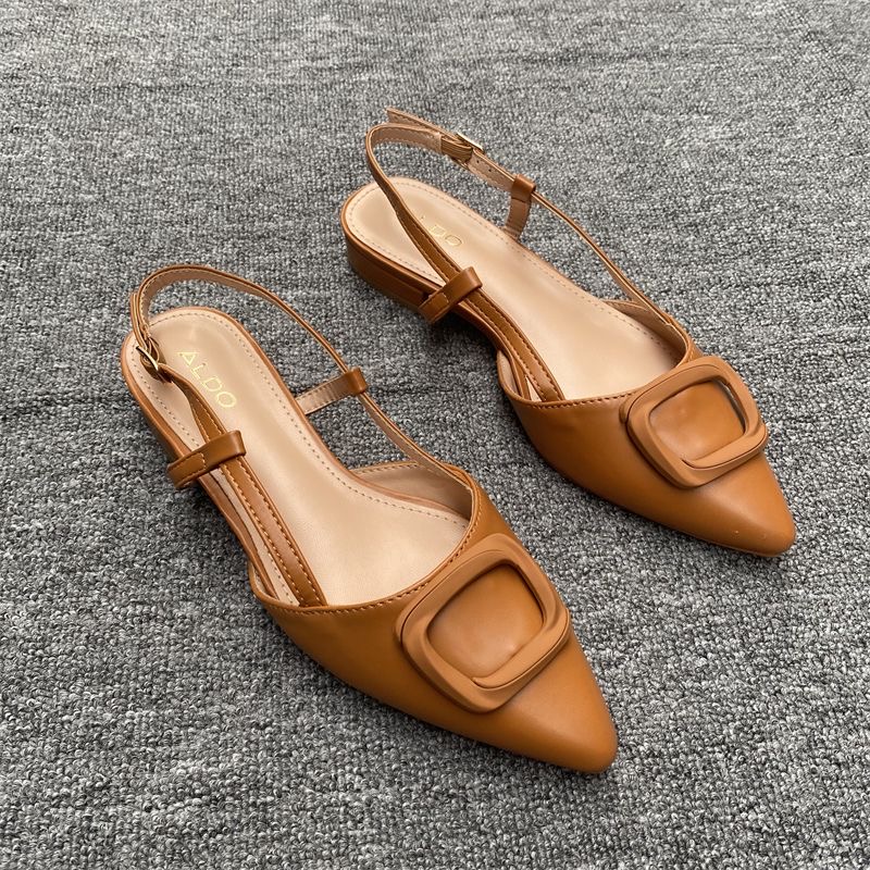 Open toe pumps