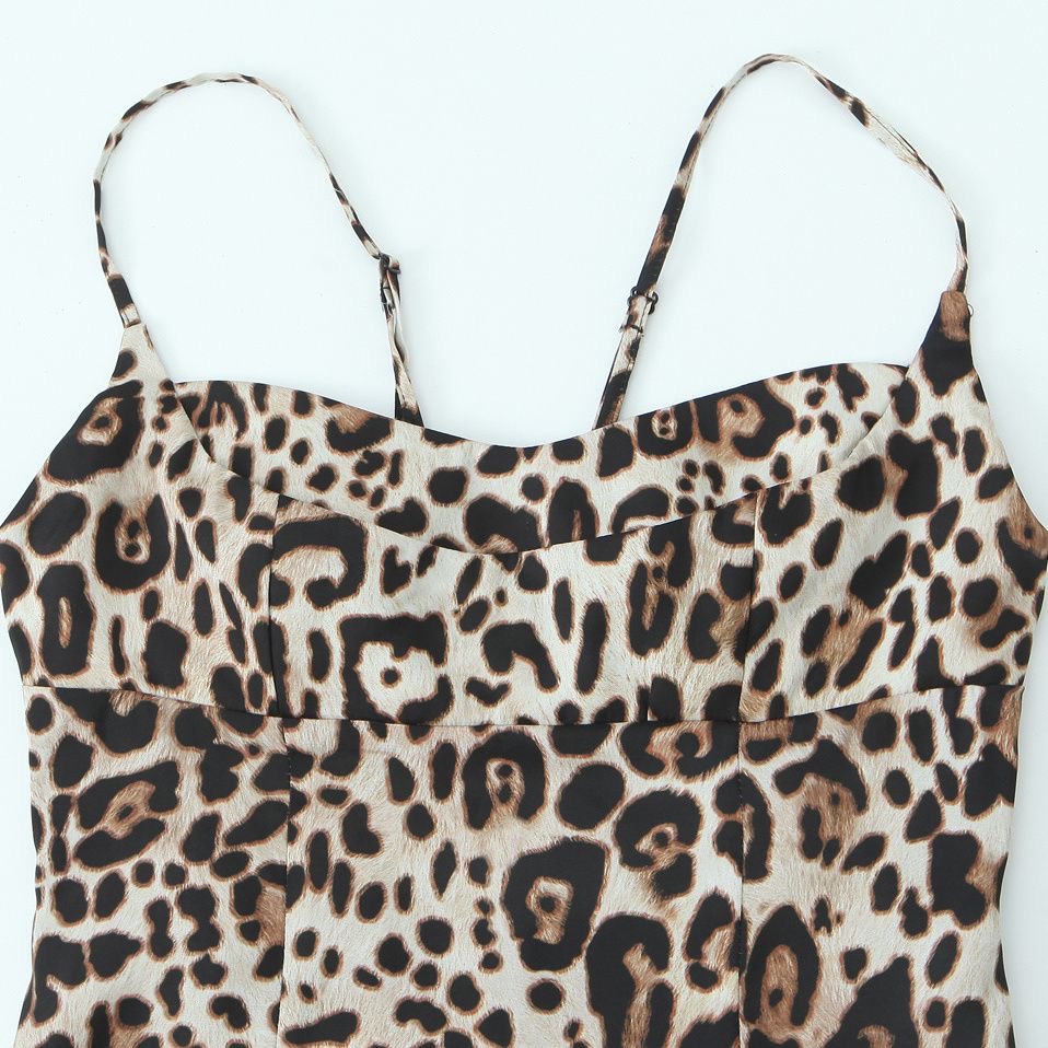 Animal print dress