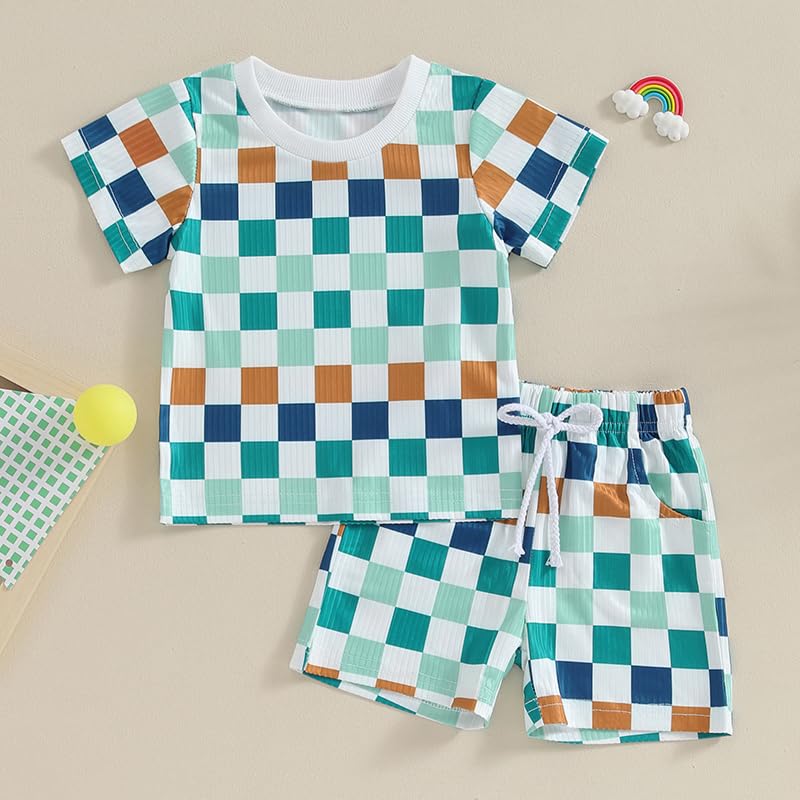 Infant baby boy summer clothes