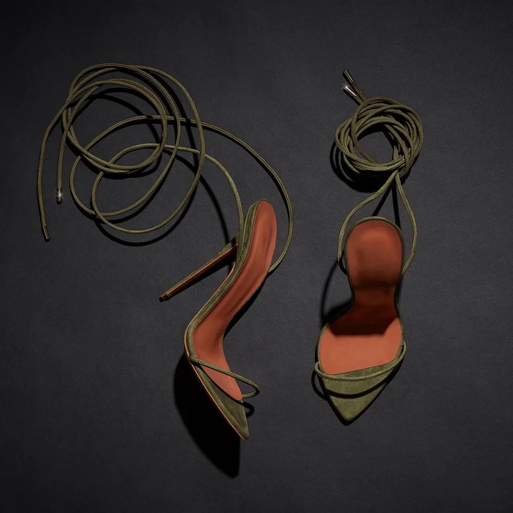 Stripped Ladies Heels 