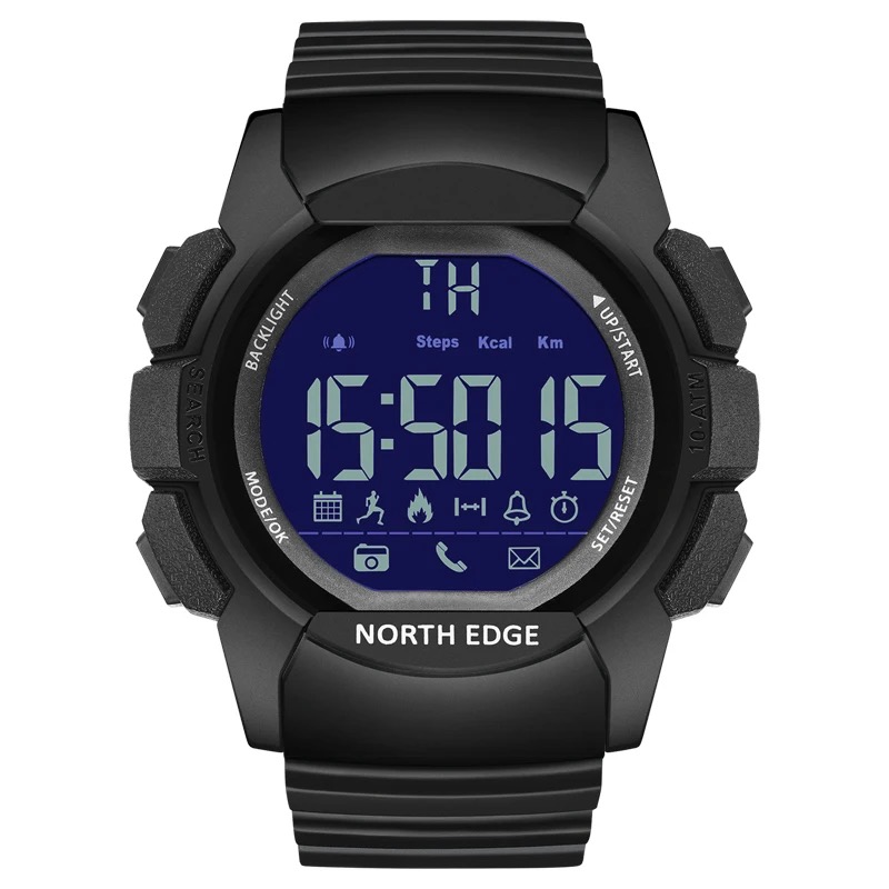North edge digital watch