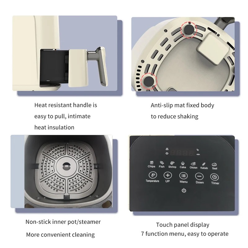 Stainless steel Airfryer 