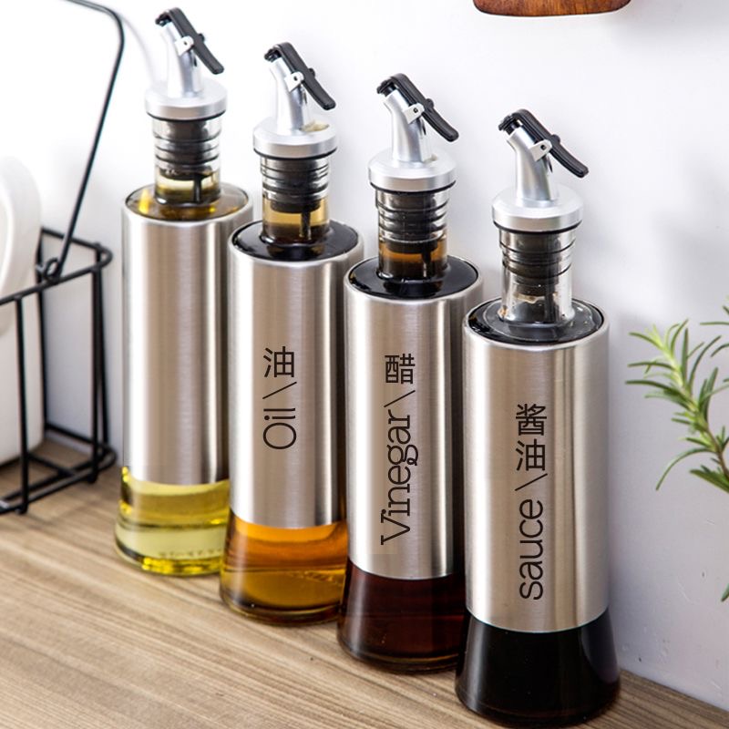 Kitchen storage bottles 