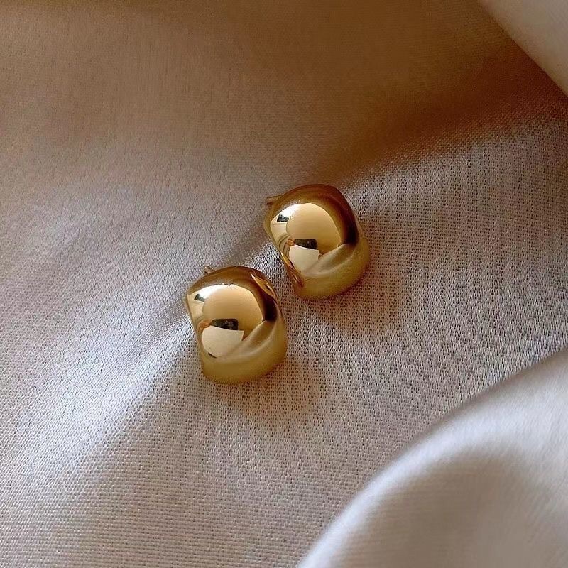 Gold studs women
