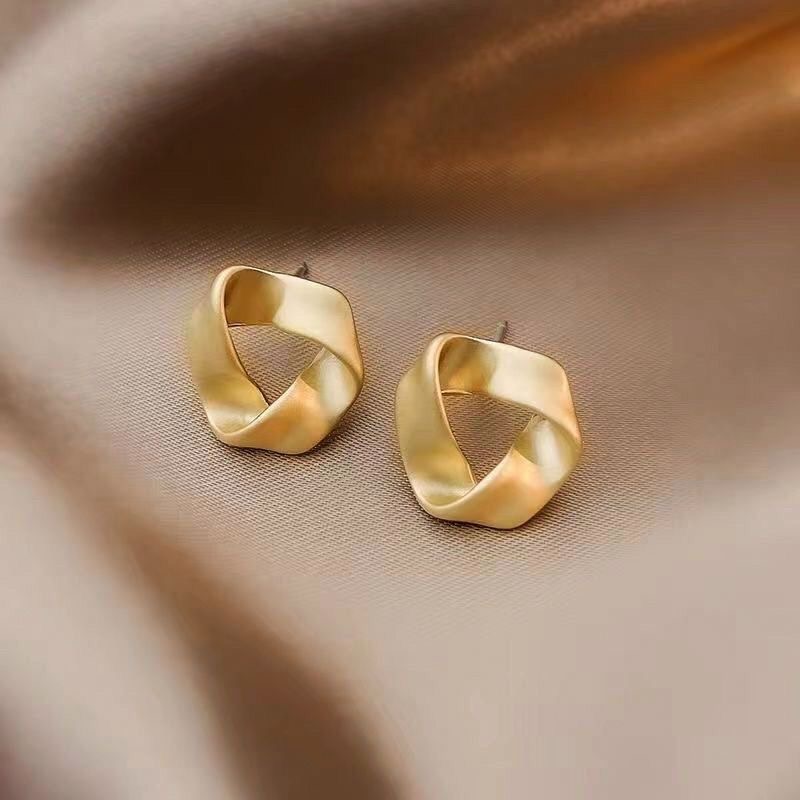 Gold studs women