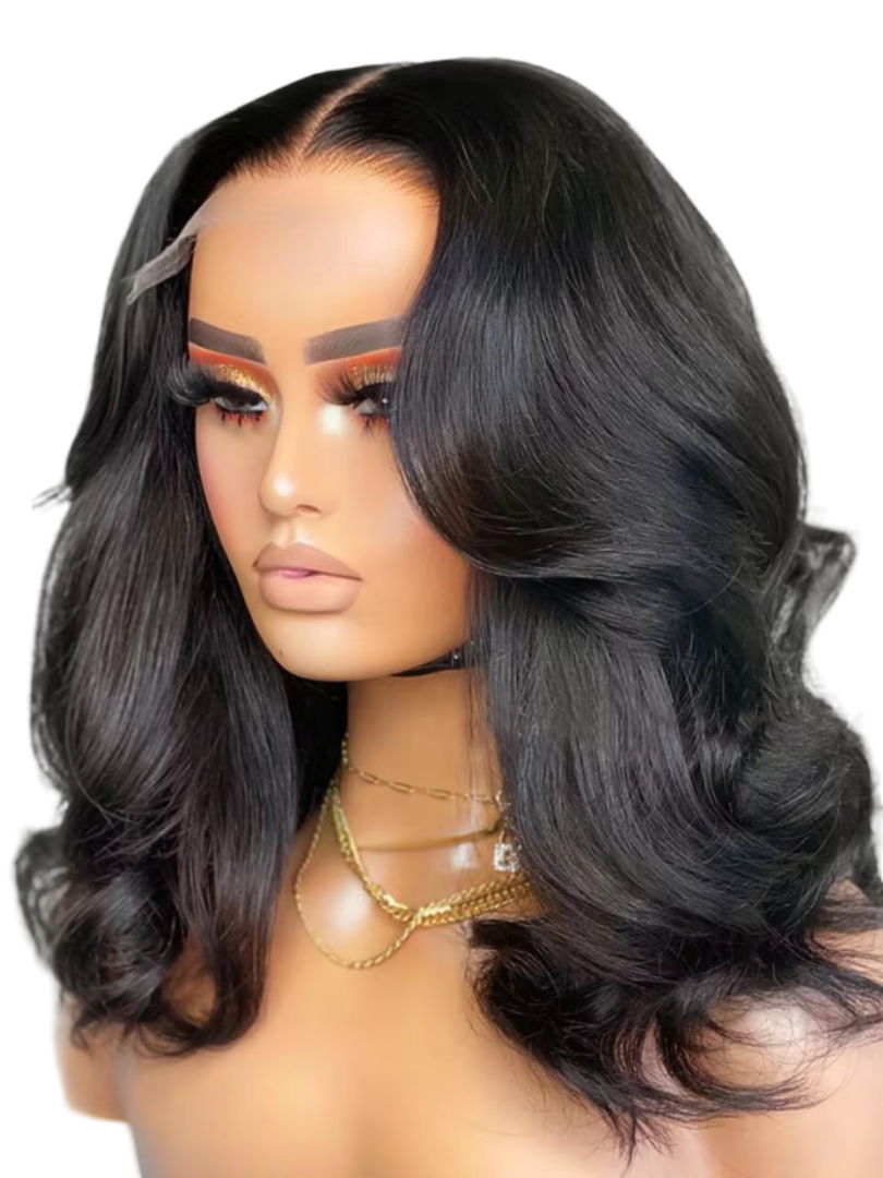 Curly kinky bouncy wig