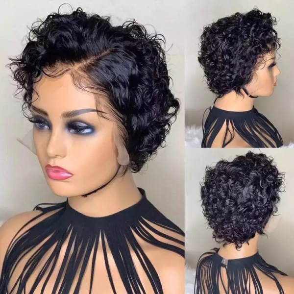 Pixie Curly Cut 