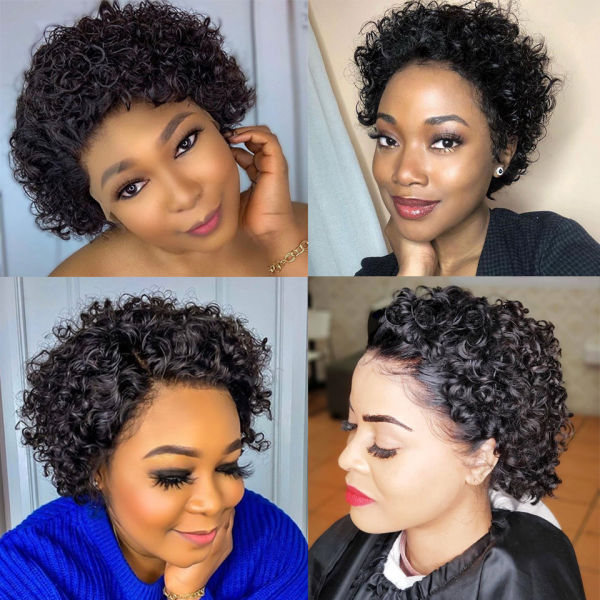 Pixie Curly Cut 