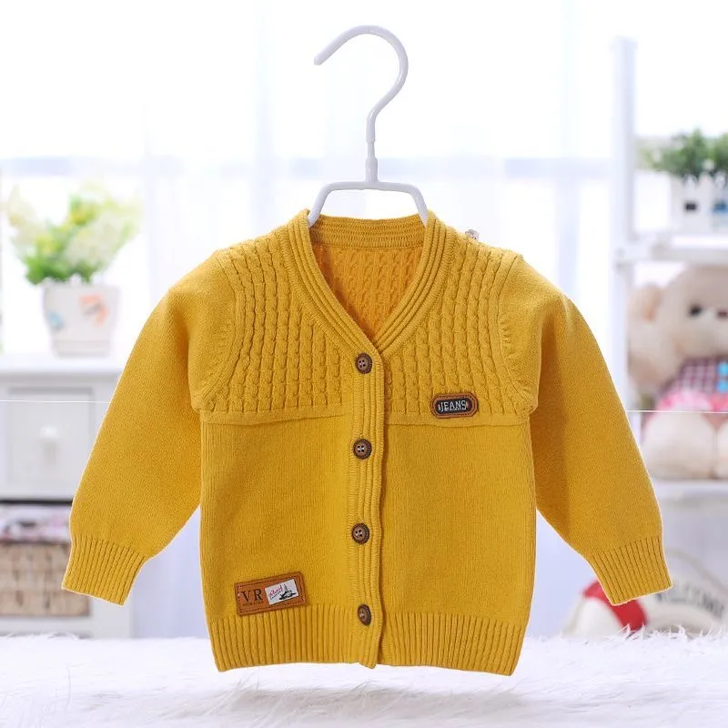 Baby Knit Button Sweater (Unisex)
