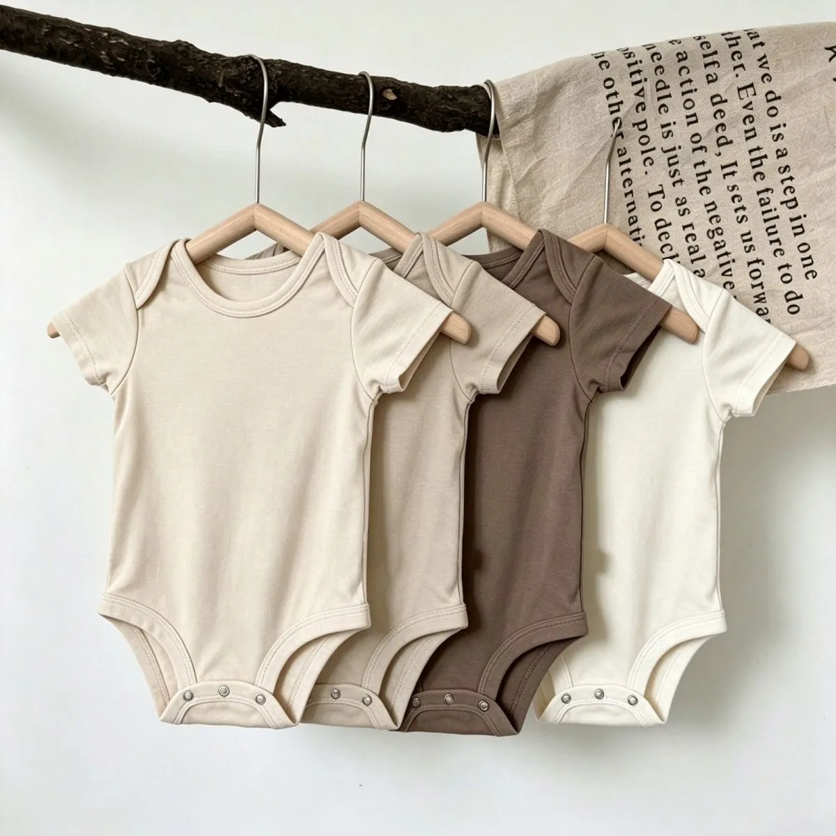     Earthy Essentials Baby Bodysuit Set