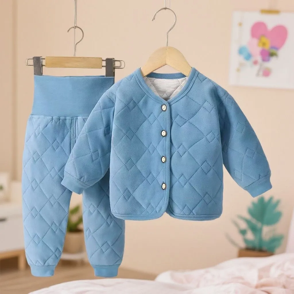 2 piece baby quilted warmer
