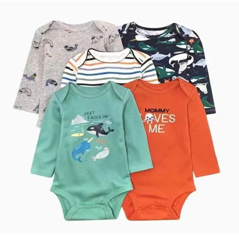 Long Sleeve Printed Bodysuit Set
