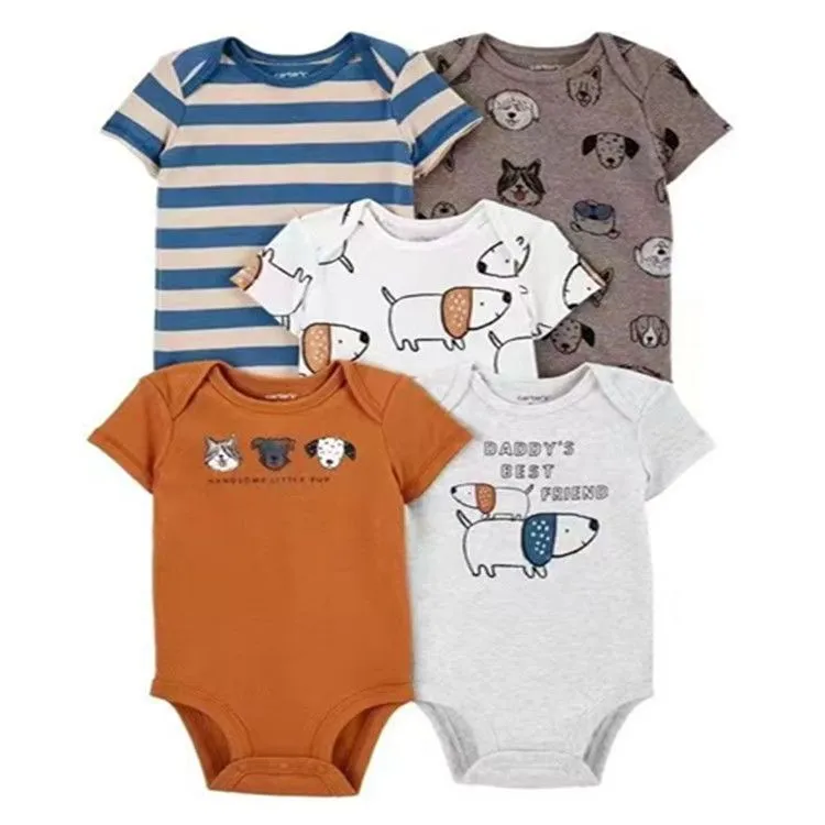 Short sleeve baby bodysuit 