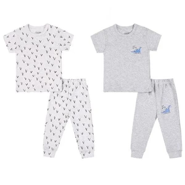 Baby Cotton 2-Piece Top and Bottom Set